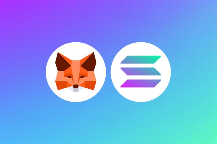 Solana, MetaMask, Logos